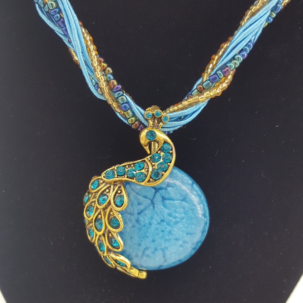 Peacock Necklace